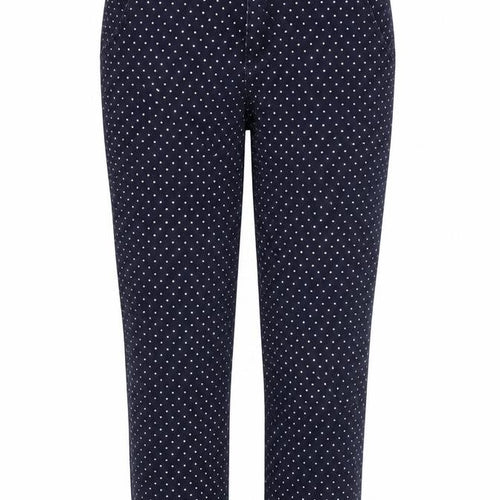 Monsoon Womens Blue Polka Dot Denim Straight Jeans Size 10 L25 in