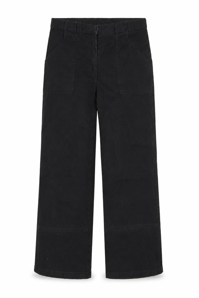 myself Womens Black   Trousers  Size 30 L24 in