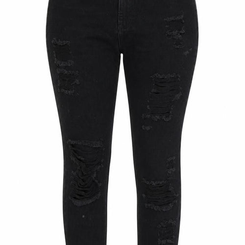 misguided Womens Black   Skinny Jeans Size 8 L26 in
