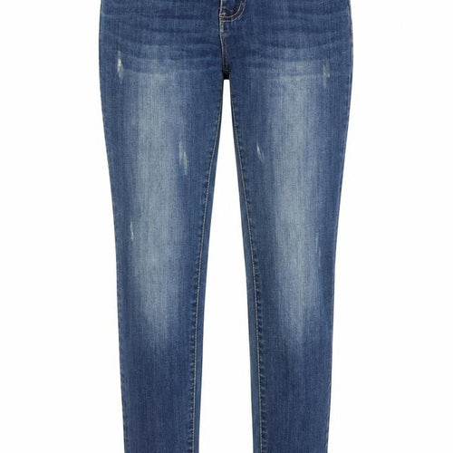 unisono Womens Blue   Mom Jeans Size M L28 in