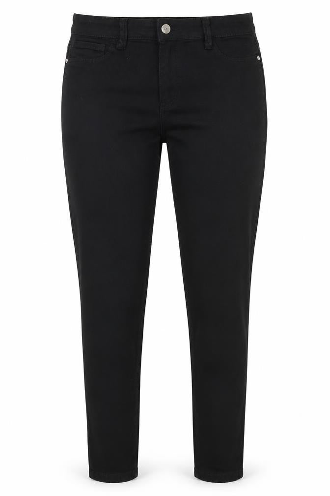 Preworn Womens Black   Trousers  Size 12 L26 in