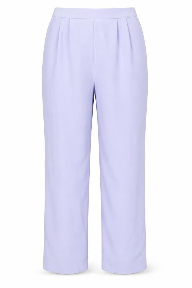 Media Womens Purple   Trousers  Size 12 L28 in