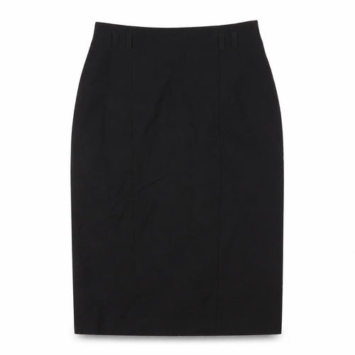 F&F Womens Black   A-Line Skirt Size 29 in