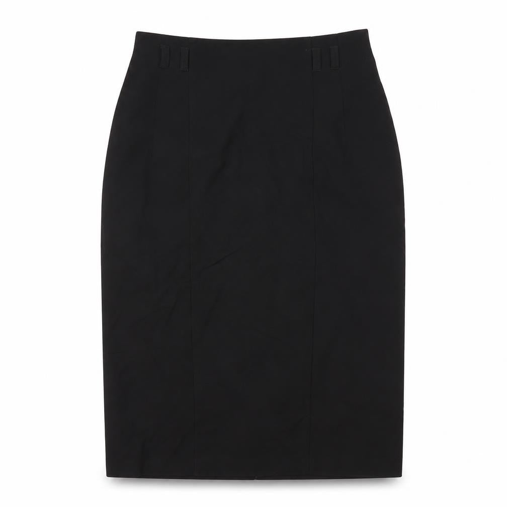 F&F Womens Black   A-Line Skirt Size 29 in