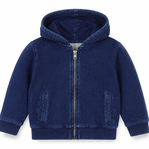 Matalan Boys Blue   Full Zip Hoodie Size 3-4 Years