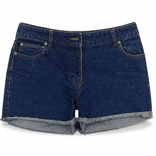 Brooker Womens Blue  Denim Cut-Off Shorts Size 10