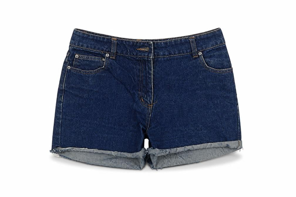 Brooker Womens Blue  Denim Cut-Off Shorts Size 10