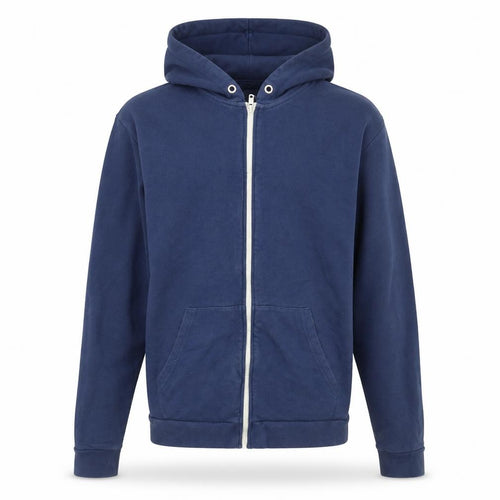 Topman Mens Blue   Full Zip Hoodie Size XS