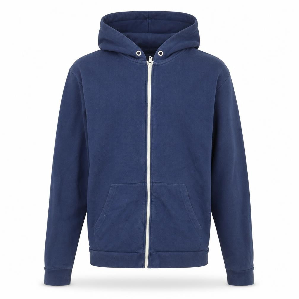 Topman Mens Blue   Full Zip Hoodie Size XS