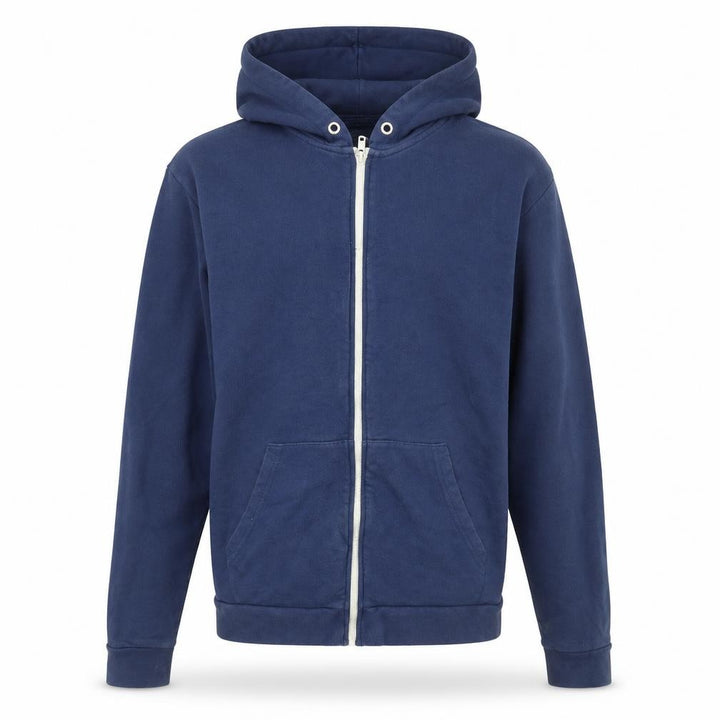 Topman Mens Blue   Full Zip Hoodie Size XS