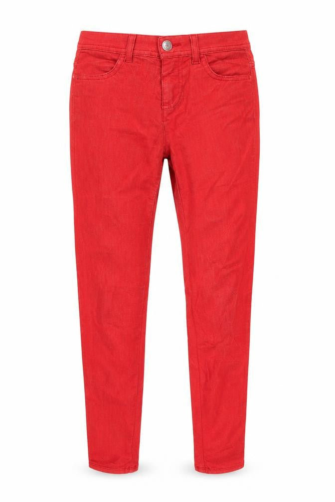 United Colors of Benetton Womens Red   Skinny Jeans Size 26 in L29 in