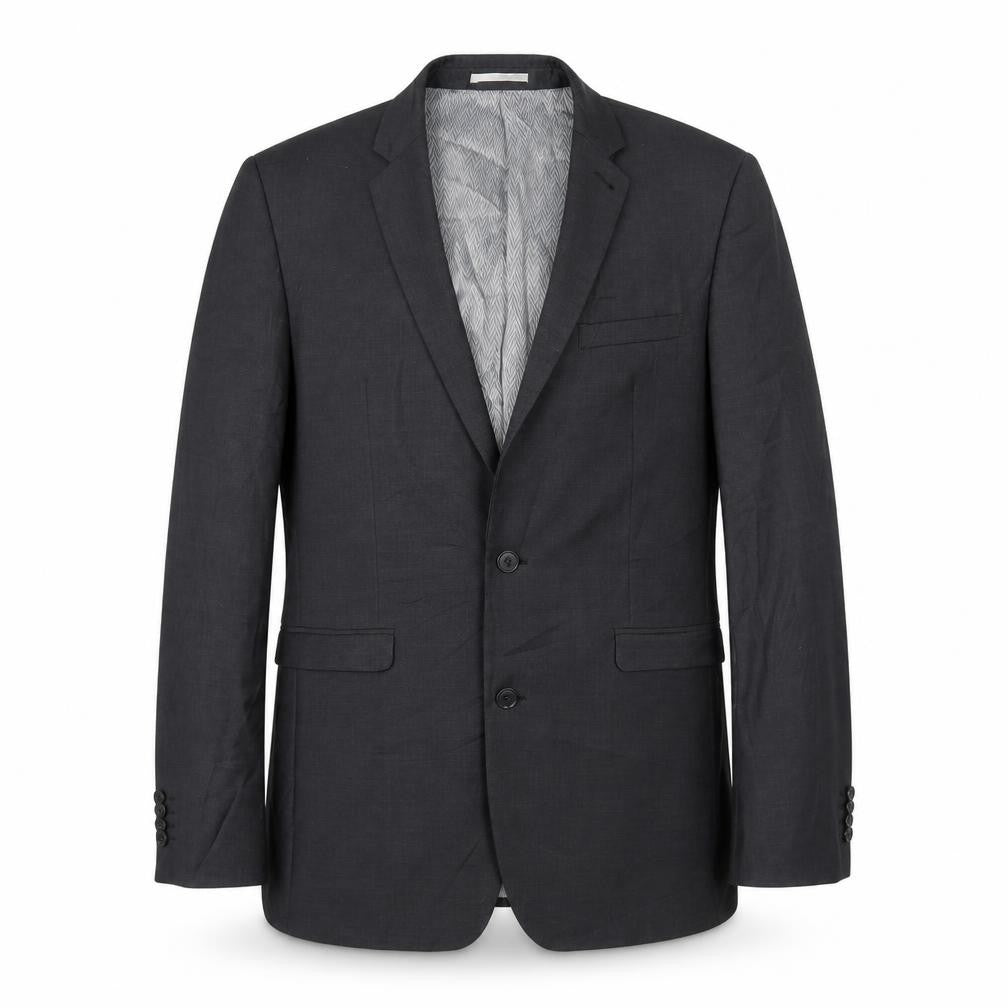Front view of Next men’s grey jacket suit jacket, size 40