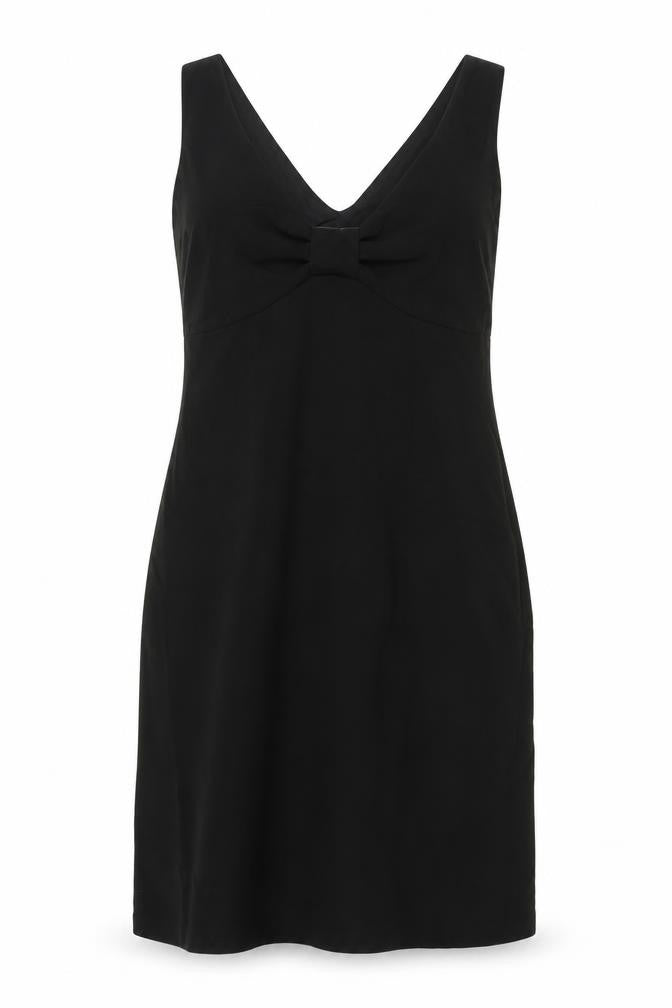 Front view of Wallis women’s black a-line, size UK 12