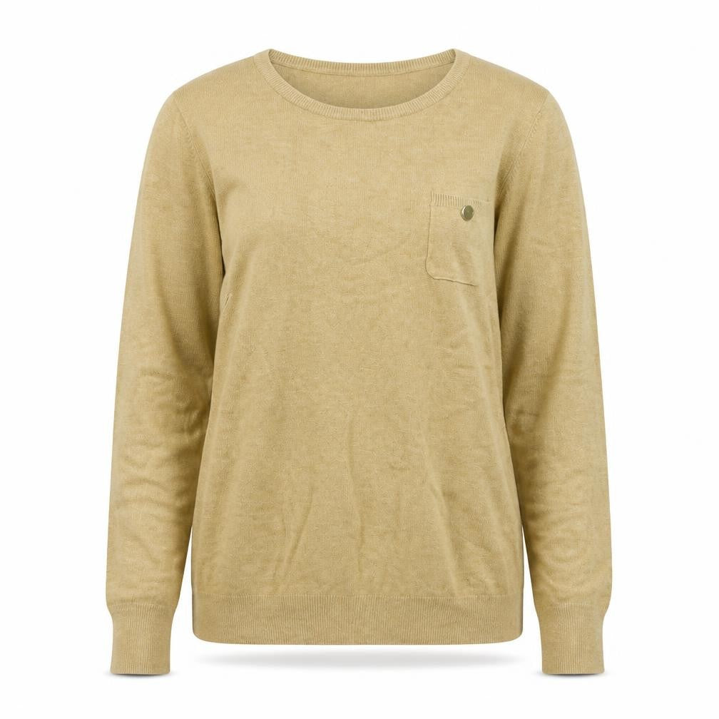waerhouse Womens Brown   Henley Jumper Size 12