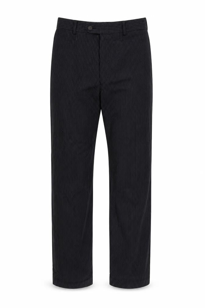 Fosters Mens Blue Striped  Trousers  Size 30 L29 in