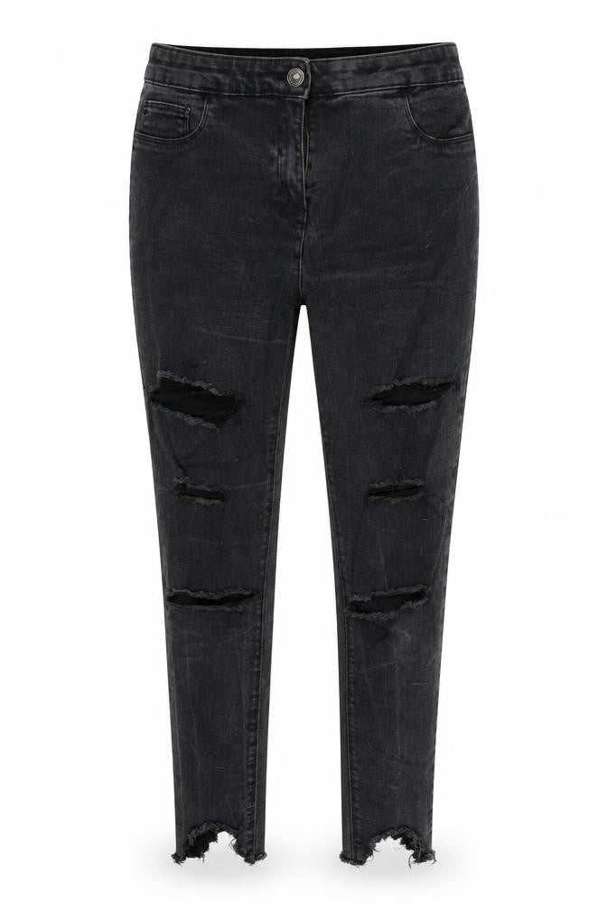 /Denim Womens Grey   Straight Jeans Size 14 L27 in