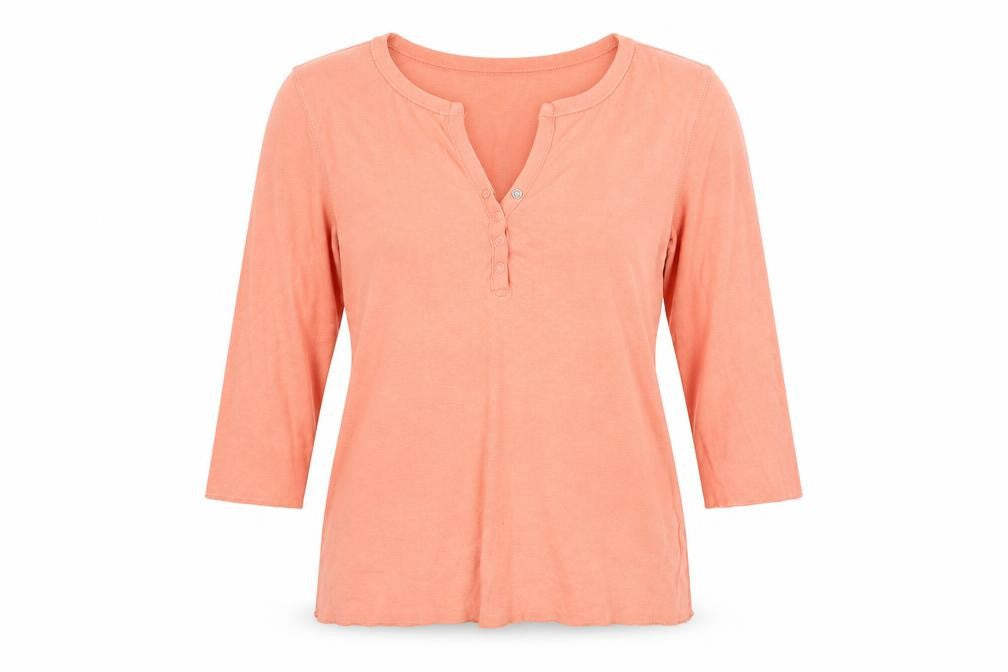 Front view of George women’s orange jumper, size UK 12