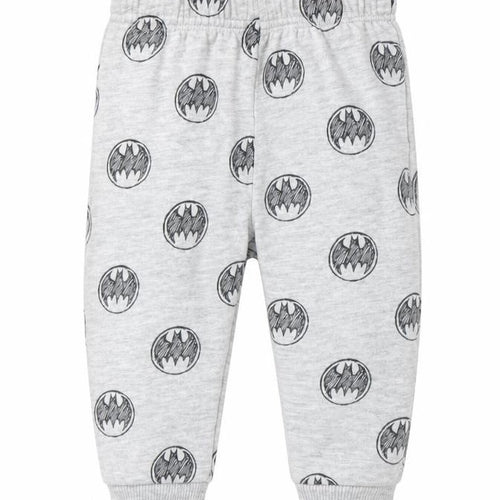 Batman Boys Grey   Sweatpants Leggings Size 9 Months