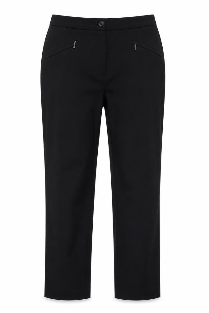 Marks and Spencer Womens Black   Trousers  Size 12 L27.5 in