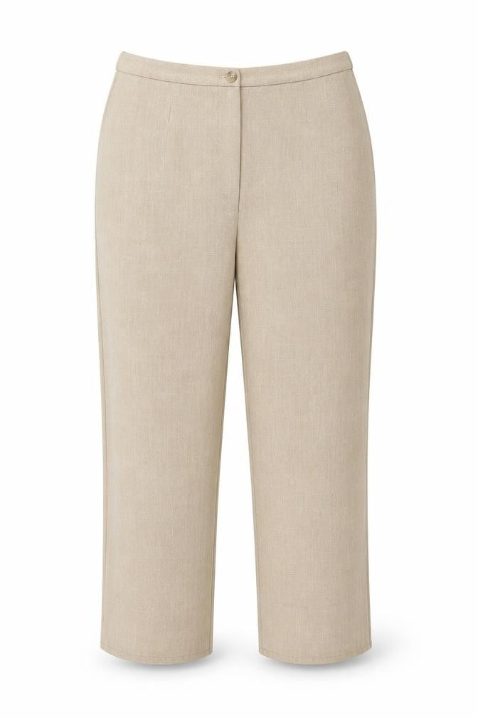Premier Collection Womens Beige   Trousers  Size 16 L27 in