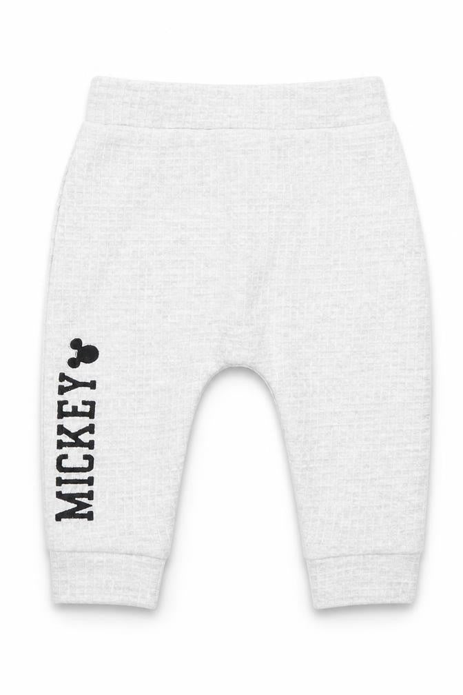 Tesco Baby Grey   Sweatpants Trousers Size 3-6 Months  - Mickey Mouse