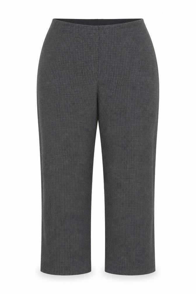 Preworn Womens Grey Check  Trousers  Size 16 L25 in
