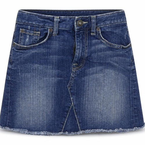Gap Womens Blue  Denim A-Line Skirt Size 25 in