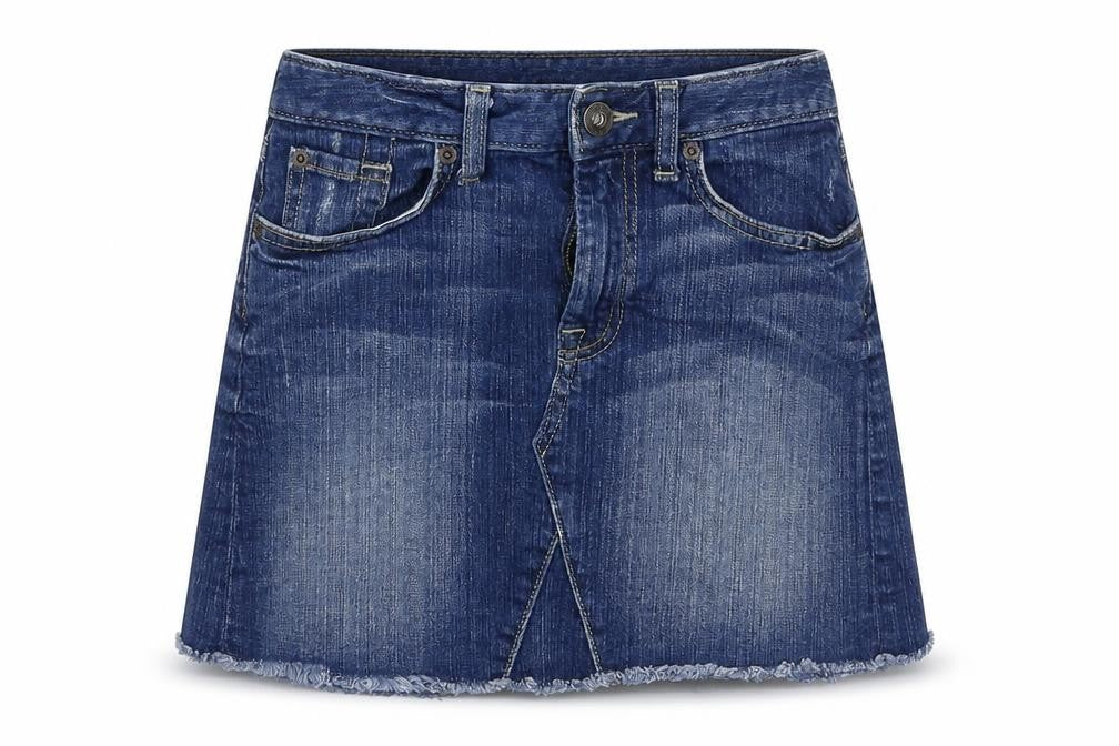 Gap Womens Blue  Denim A-Line Skirt Size 25 in