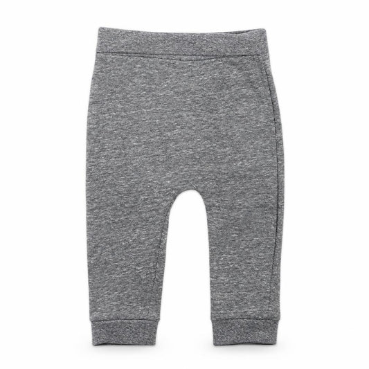 Front view of Tu Baby Grey sweatpants, size 12-18, Months