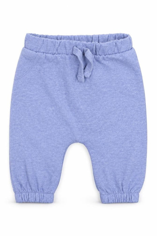 Front view of Tu Baby Blue sweatpants, size 0-3, Months