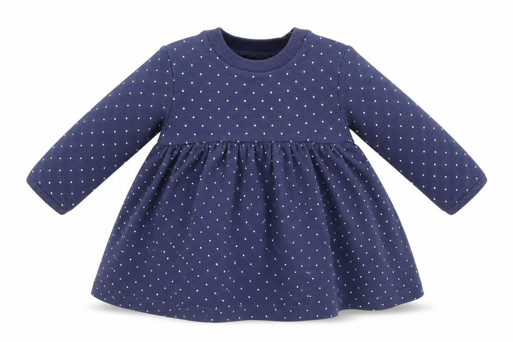 Marks and Spencer Girls Blue Spotted  Fit & Flare  Size 0-3 Months