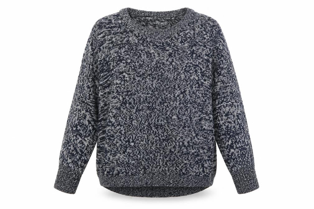 Front view of Yours women’s grey jumper, size UK 10