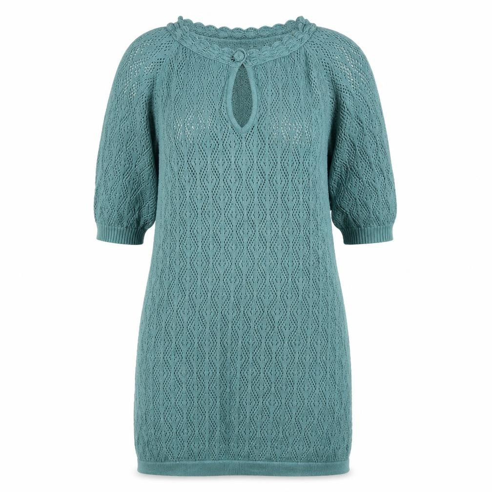 VILA Womens Green   Jumper Dress  Size XS