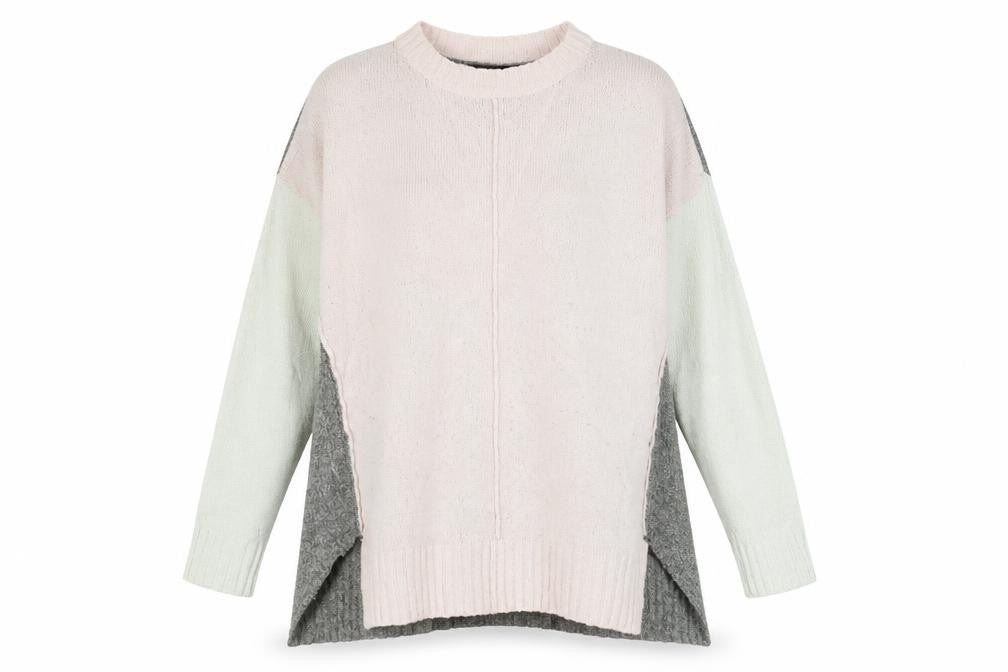 Front view of Marks & Spencer women’s multicoloured jumper, size M