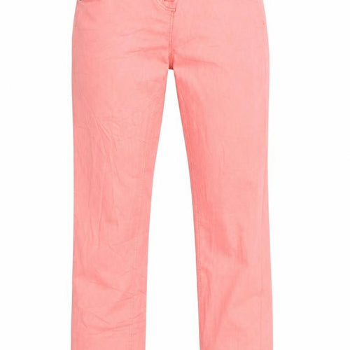 Gina Womens Pink  Denim Straight Jeans Size 8 L32 in