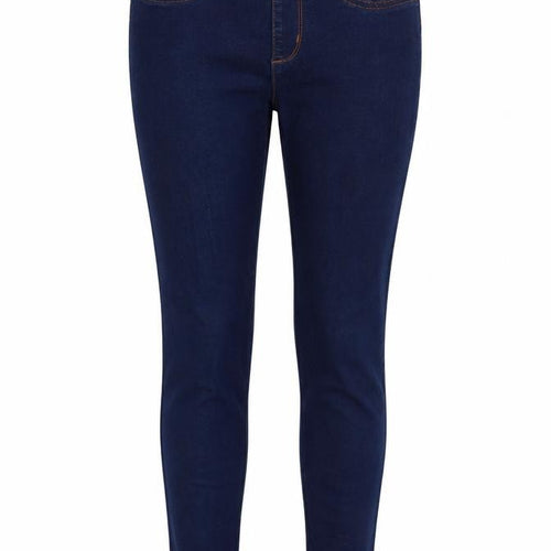 Denim & Co. Womens Blue  Denim Jegging Jeans Size 8 L26 in