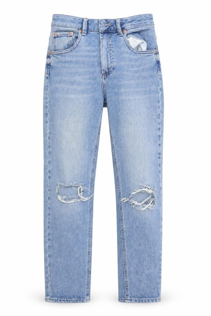 ASOS Mens Blue  Denim Straight Jeans Size 26 L28 in