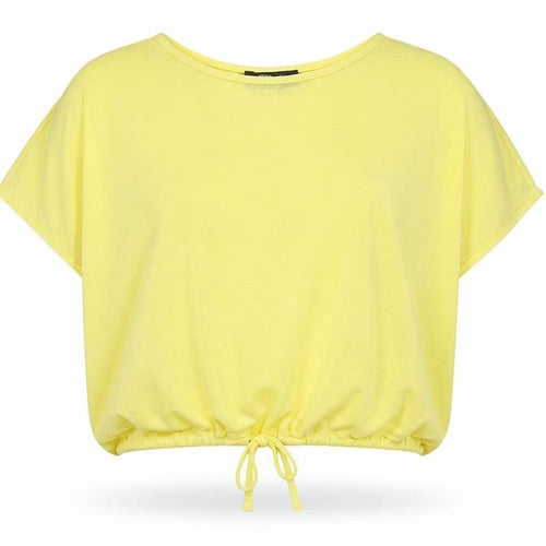 F&F Womens Yellow   Pullover Jumper Size 10  - cropped