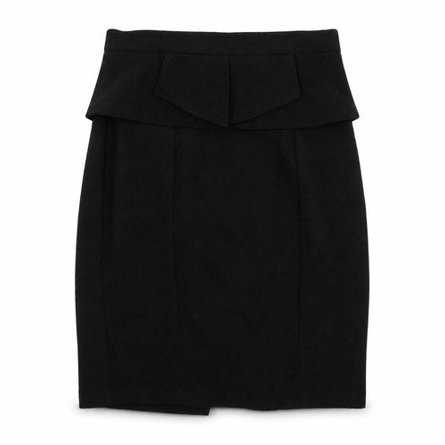 Miss Selfridge Womens Black   A-Line Skirt Size 10