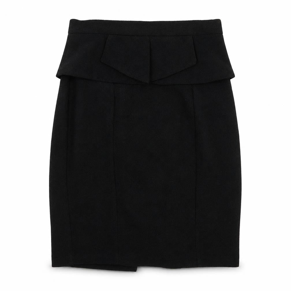 Miss Selfridge Womens Black   A-Line Skirt Size 10