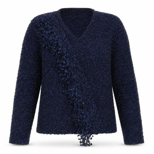 Roman Womens Blue   Pullover Jumper Size S