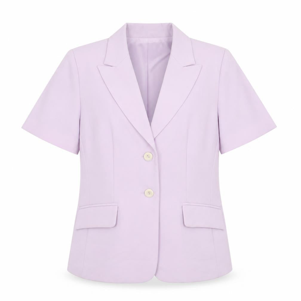 Bonmarché Womens Purple   Jacket Suit Jacket Size 12  - Shoulder Pads