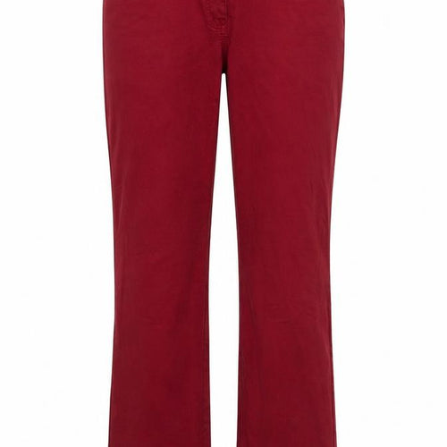 Thermolactyl Womens Red Houndstooth  Straight Jeans Size 10 L30 in