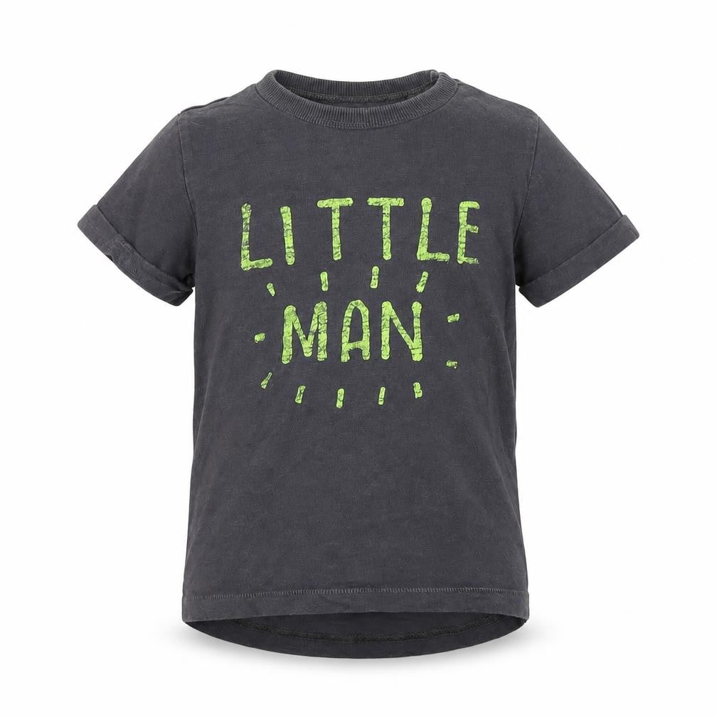 Front view of Next boys’ green houndstooth basic polo, size 12-18, months
