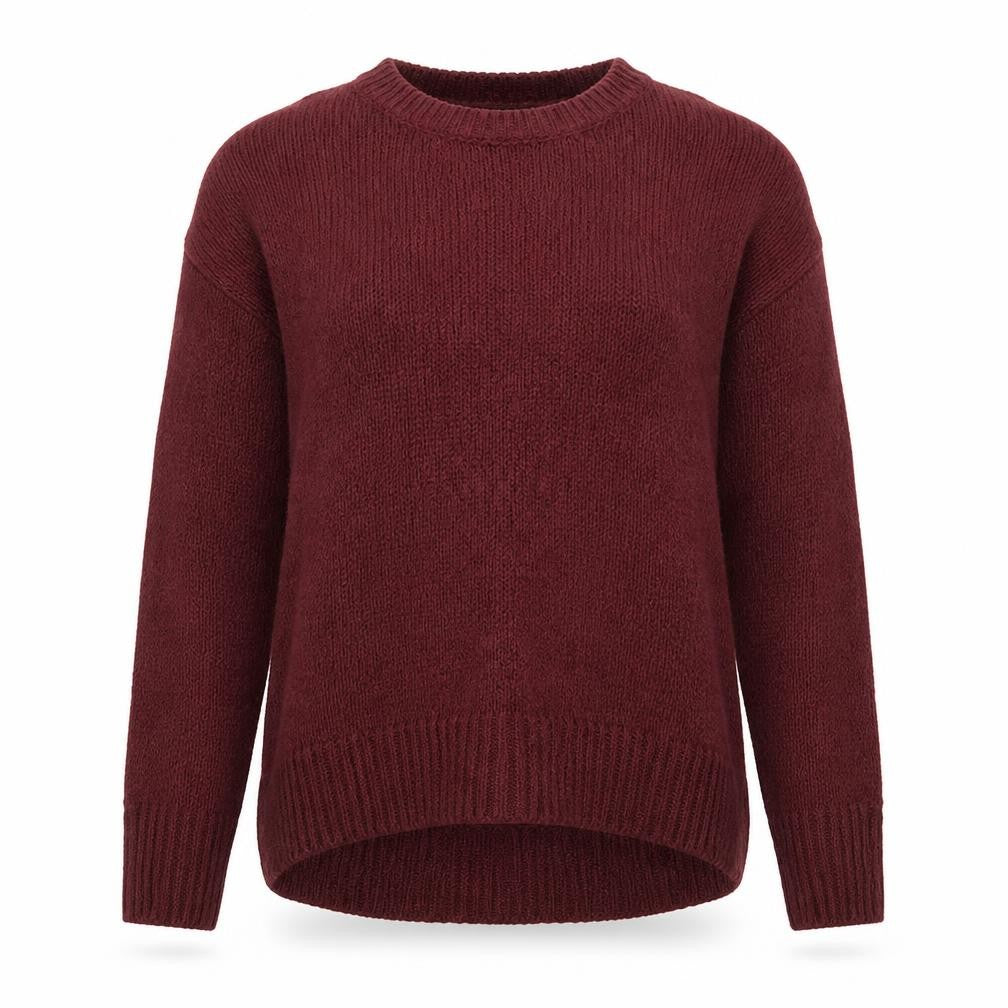 Front view of New Look women’s purple jumper, size S