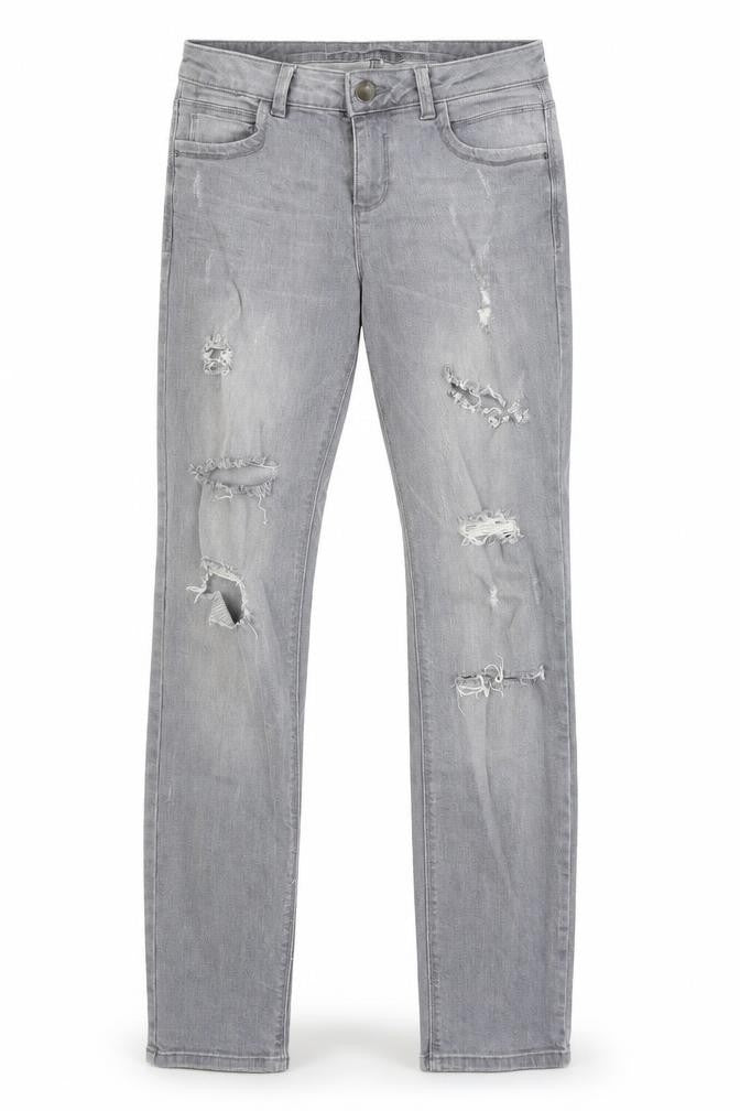 Denim Co Womens Grey   Skinny Jeans Size 6 L28 in
