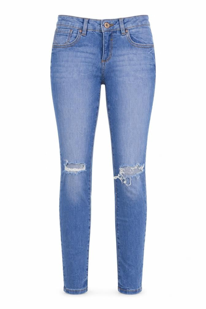 Denim Co Womens Blue   Skinny Jeans Size 6 L27 in