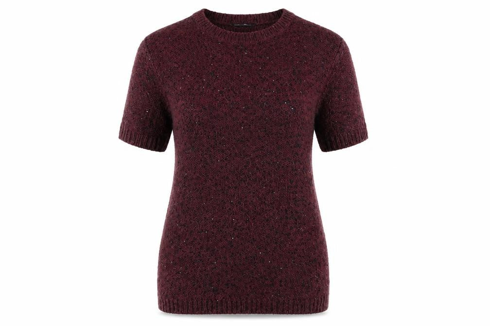 Dorothy Perkins Womens Purple   Pullover Jumper Size S