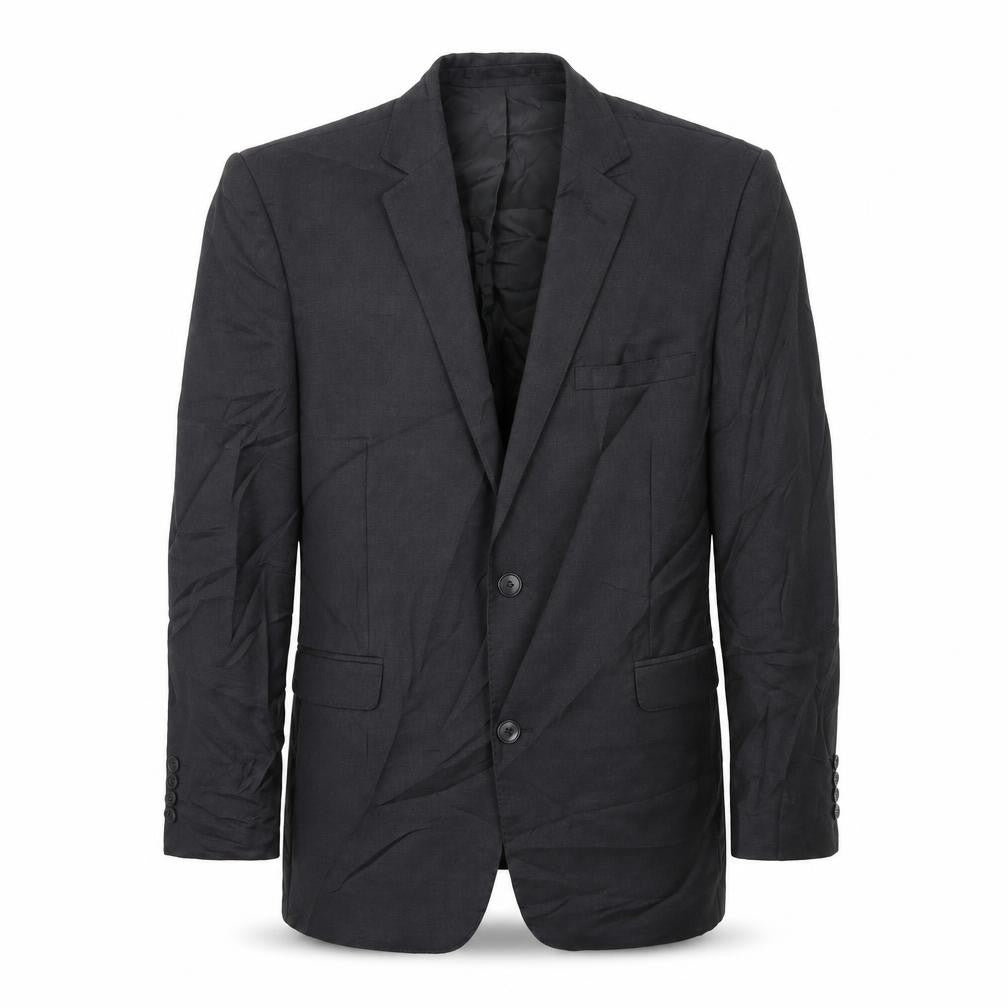 Front view of Lanificio men’s grey jacket suit jacket, size 40