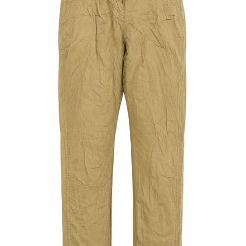 Promod Womens Brown   Trousers  Size 28 in L27 in